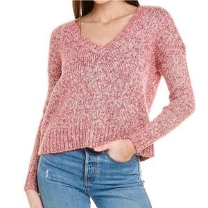 CAbi Liftoff V-Neck Knit Pullover Sweater Small